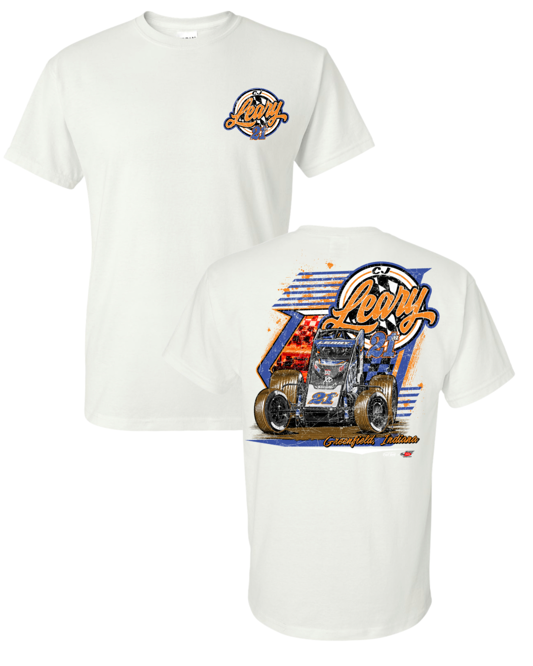 21AZ Vintage Vibes Tshirt - White