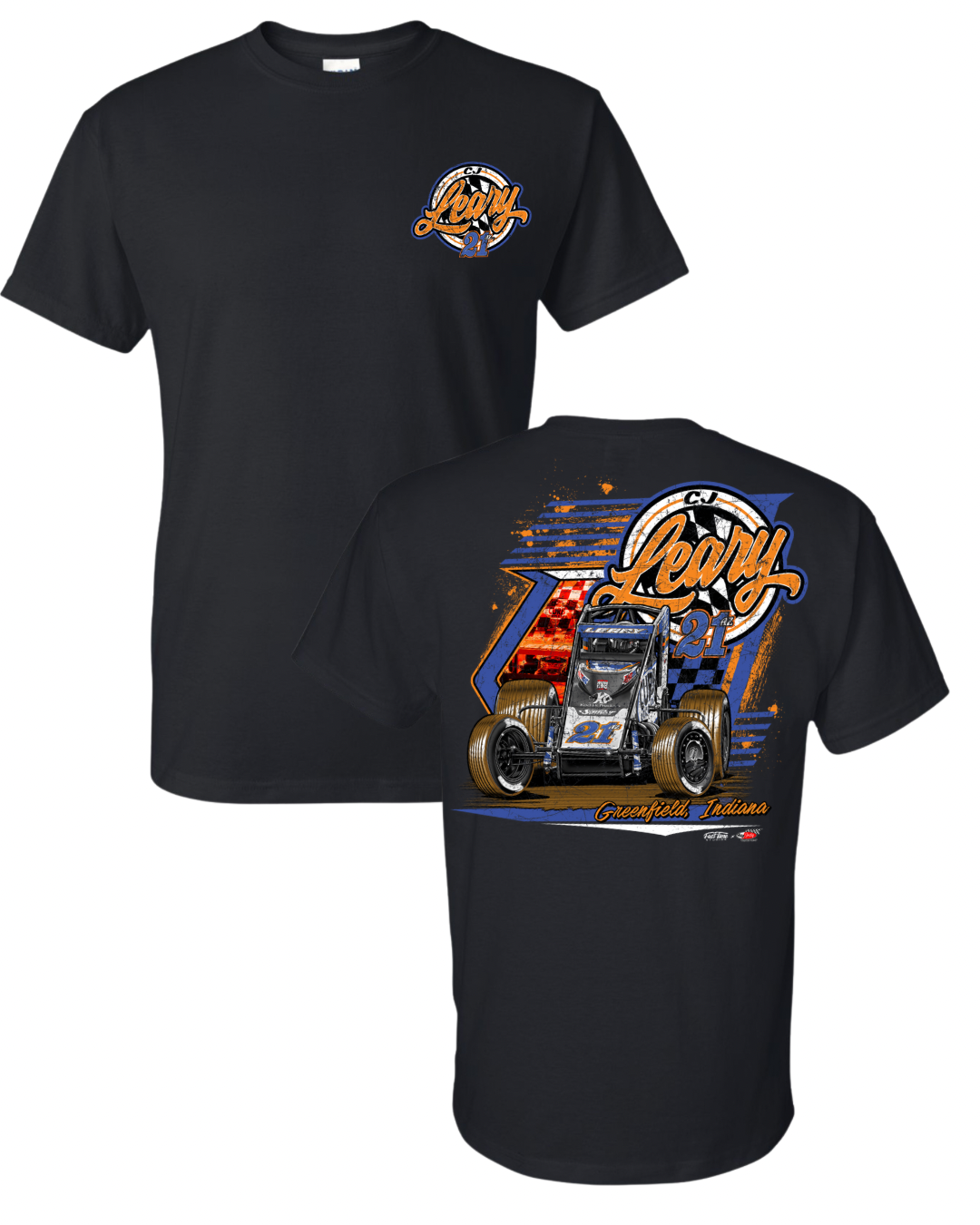 21AZ Vintage Vibes Tshirt - Black