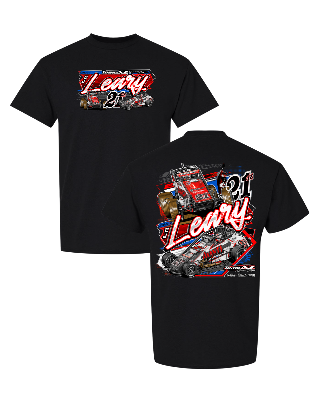 Silver Crown 21 AZ Tshirt - Black