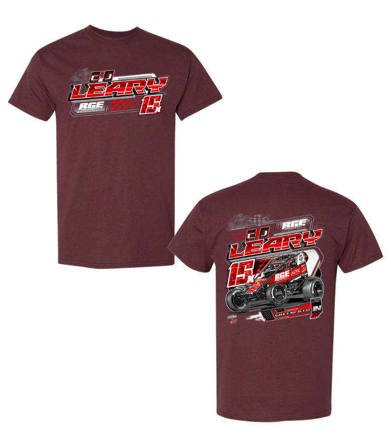 SALE Leary 15X TShirt - Maroon