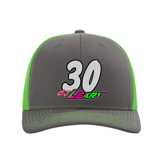 Hat - 30 Leary Grey/Neon Green Snapback