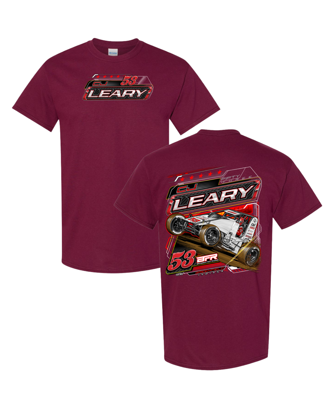 Fox 53 Tshirt - Maroon