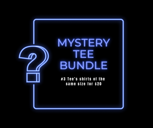 *Mystery Tshirt Bundle - #3 Tee’s (Same Size)