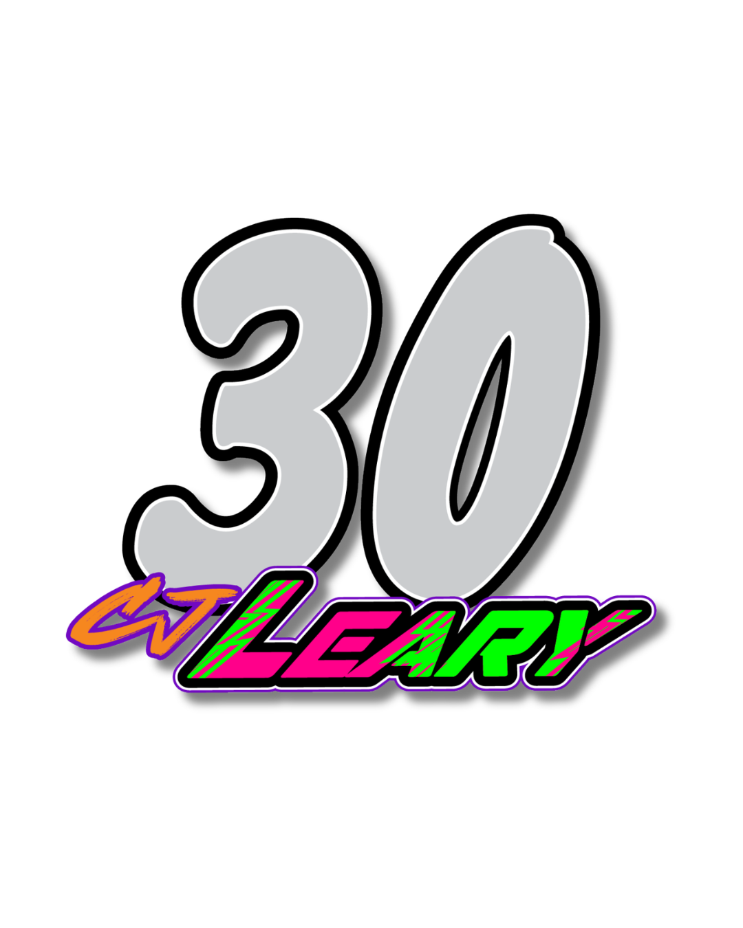 Decal - #30 Leary