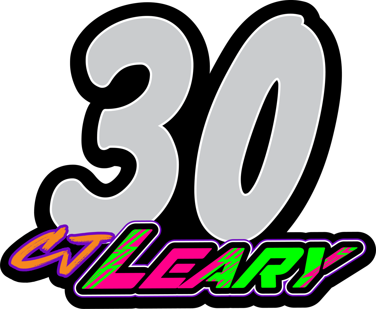 Decal - #30 Leary