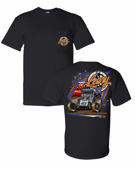 21AZ Vintage Vibes POCKET Tshirt - Black
